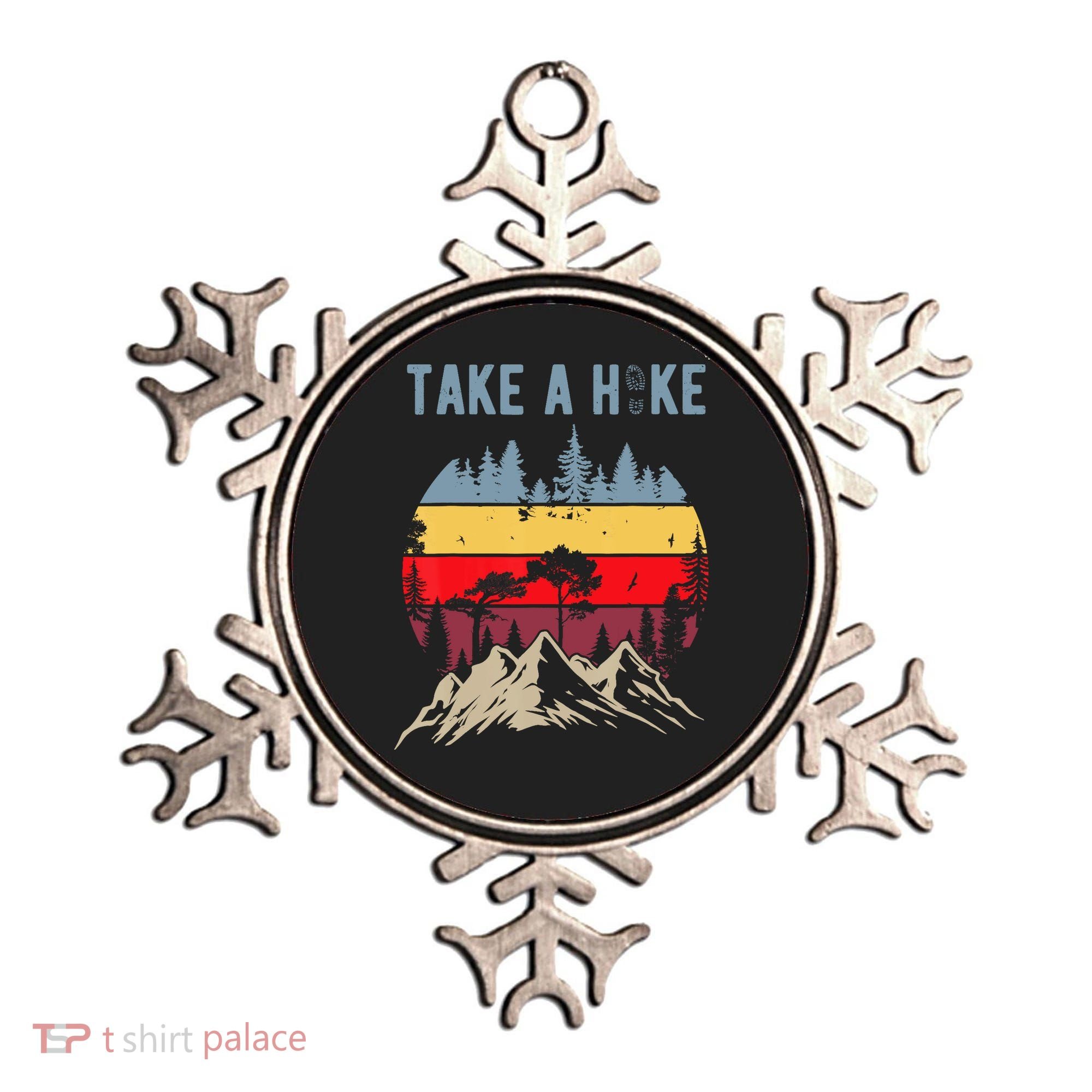 Hiking Nature Hike Hiker Outdoor Funny Take A Hike Ornament