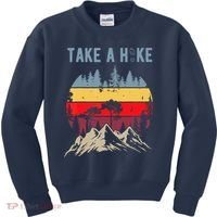 Hiking Nature Hike Hiker Outdoor Funny Take A Hike Kids Sweatshirt thumb 0