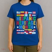 Happy National Hispanic Heritage Month Gift T-Shirt thumb 4