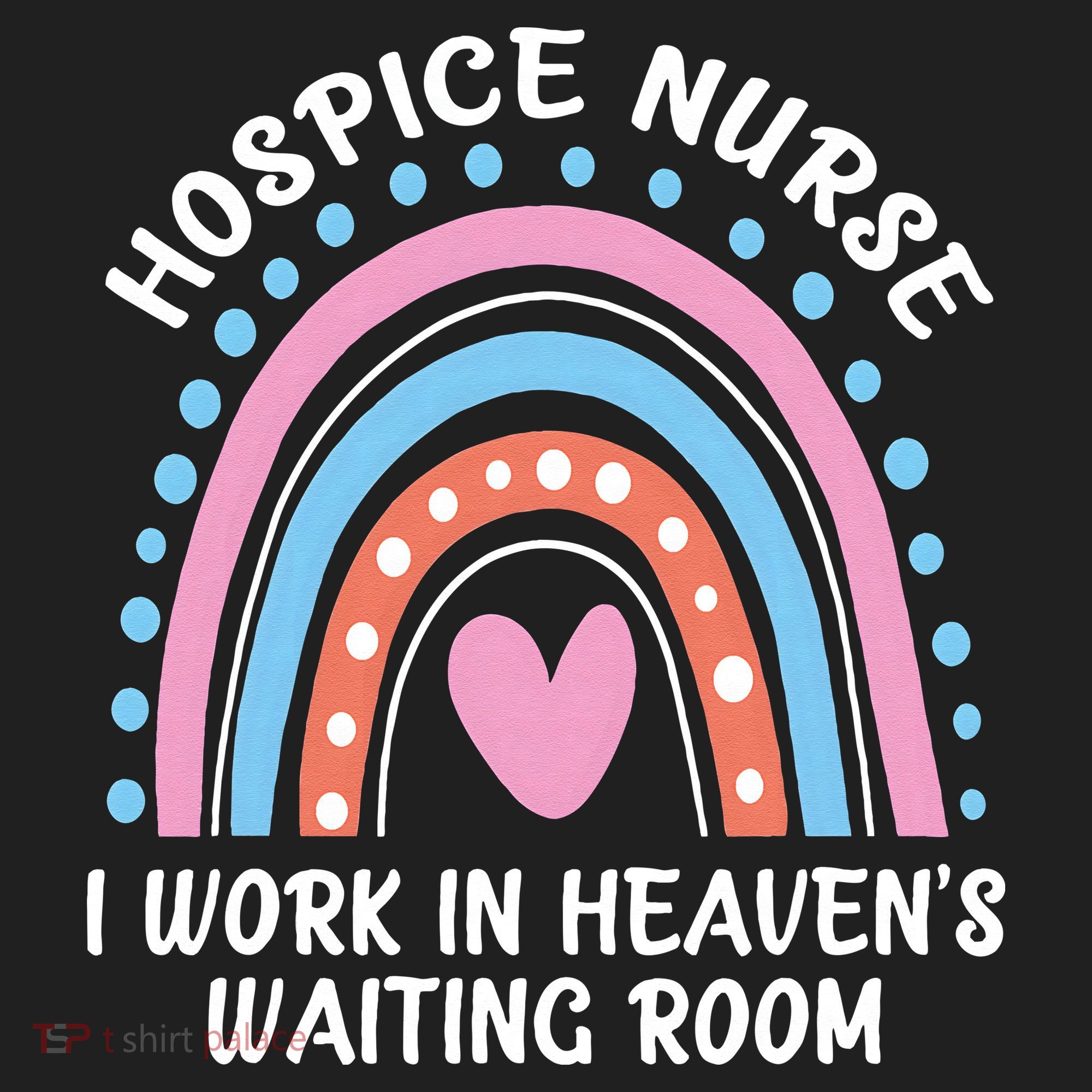Hospice Nurse I Work In Heavens Waiting Room Nursing Day Beanie