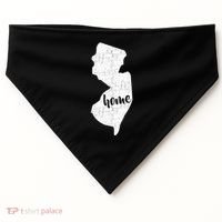 New Jersey Home State USA-Made Doggie Bandana thumb 0