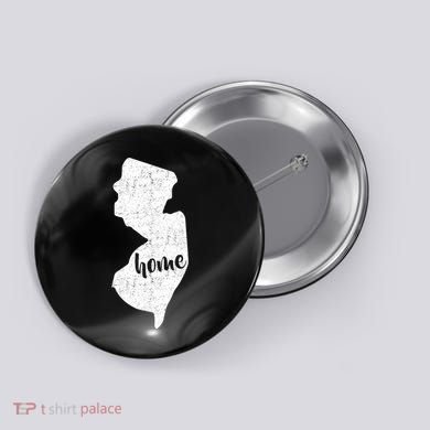 New Jersey Home State Button