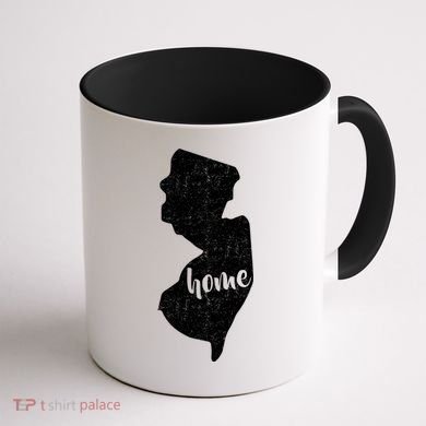 New Jersey Home State Coffee Mug back