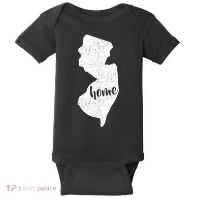 New Jersey Home State Baby Bodysuit
