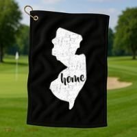 New Jersey Home State Golf Towel thumb 1