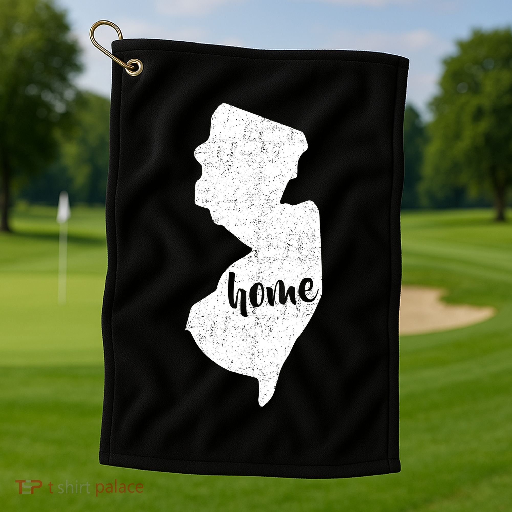 New Jersey Home State Golf Towel