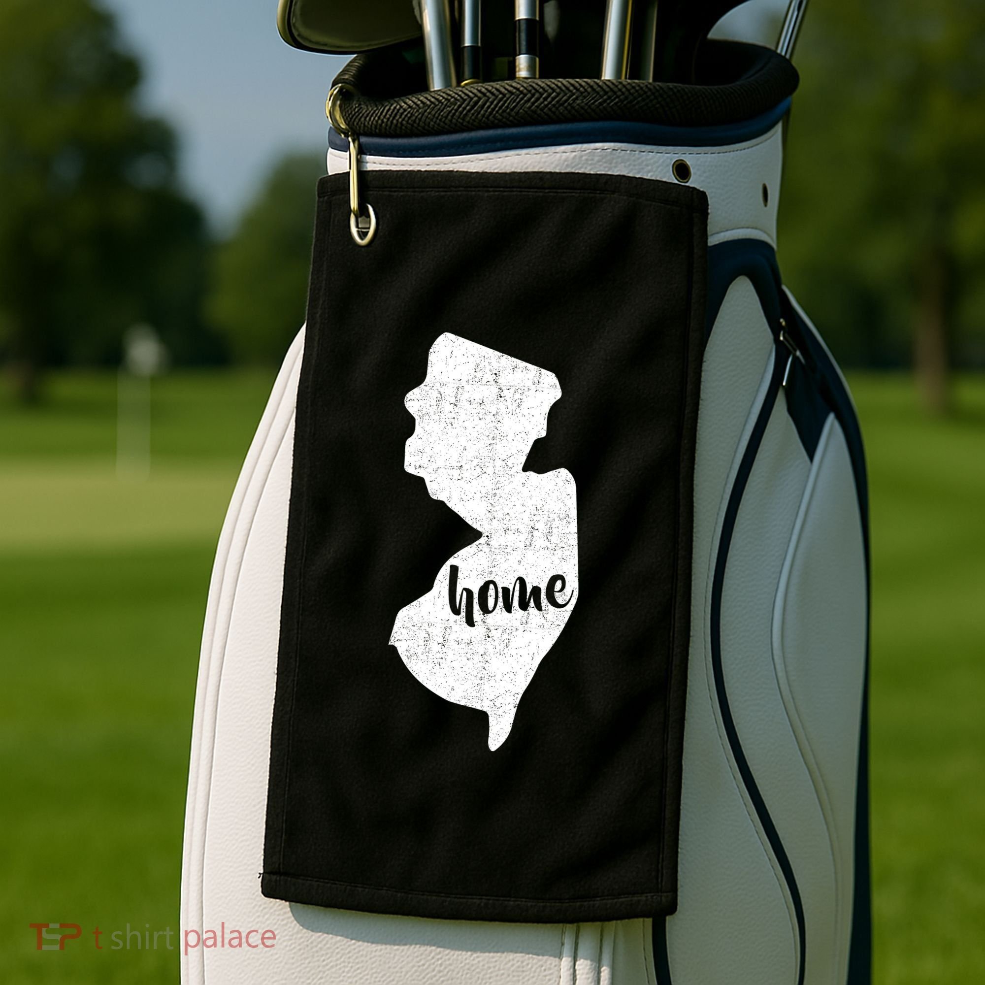 New Jersey Home State Golf Towel