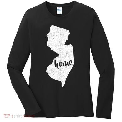 New Jersey Home State Women's Long Sleeve Shirt