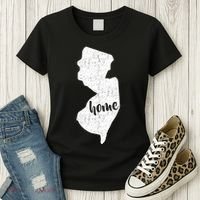 New Jersey Home State Women's T-Shirt thumb 3