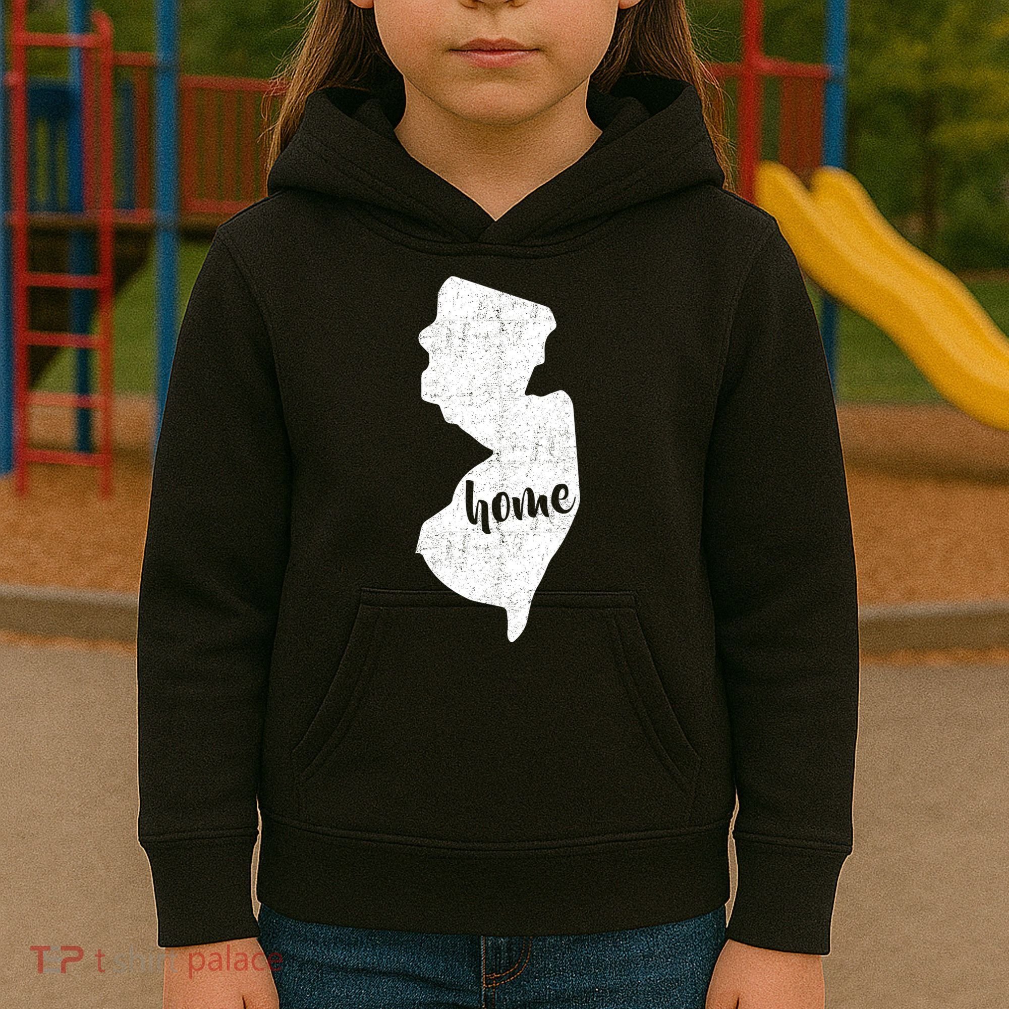 New Jersey Home State Kids Hoodie