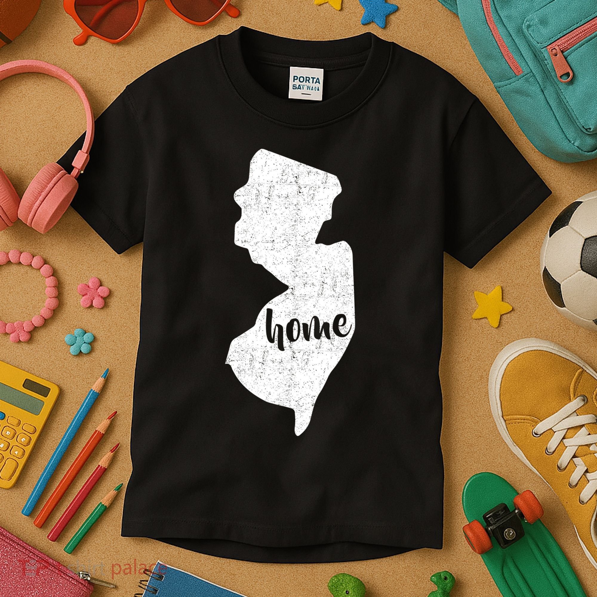 New Jersey Home State Kids T-Shirt