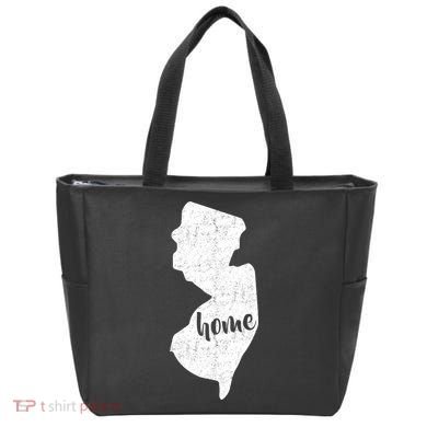 New Jersey Home State Tote Bag