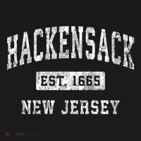 Hackensack New Jersey Nj Vintage Established Sports T-Shirt thumb 7