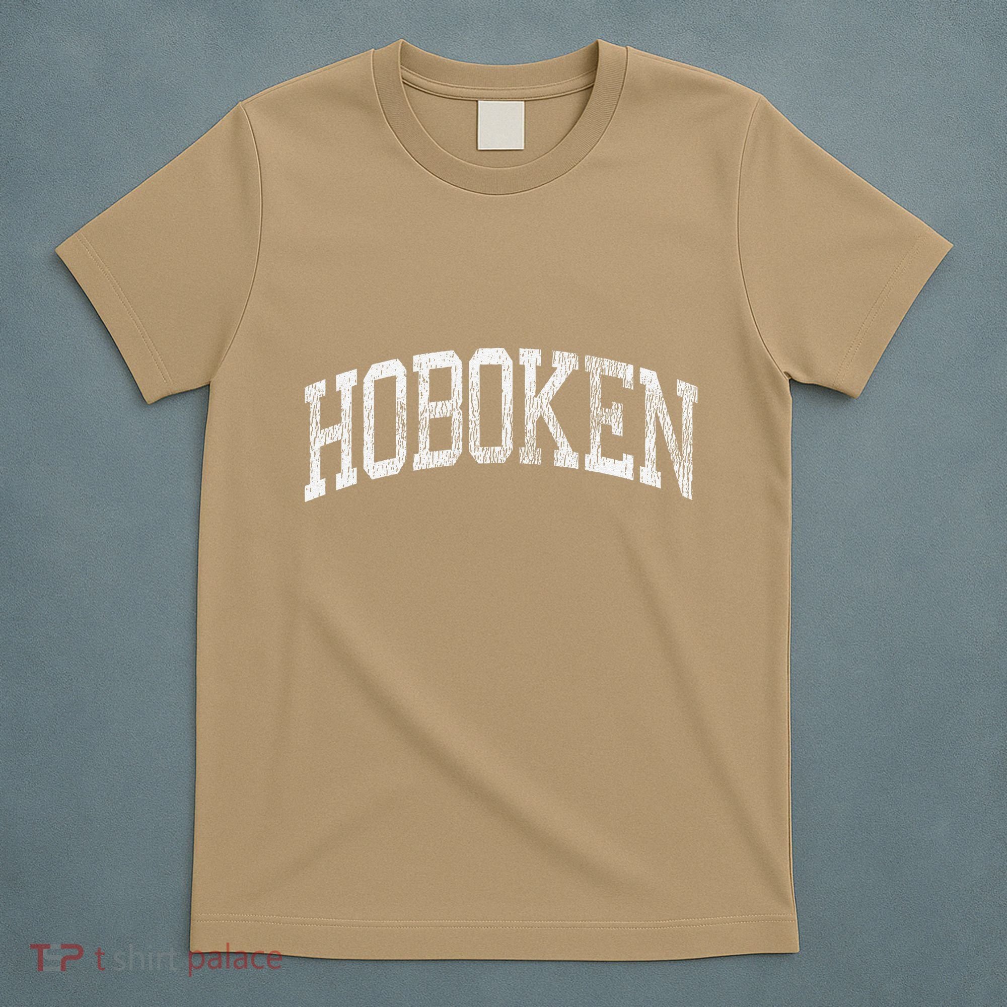 Hoboken New Jersey Nj Vintage Athletic Sports T-Shirt