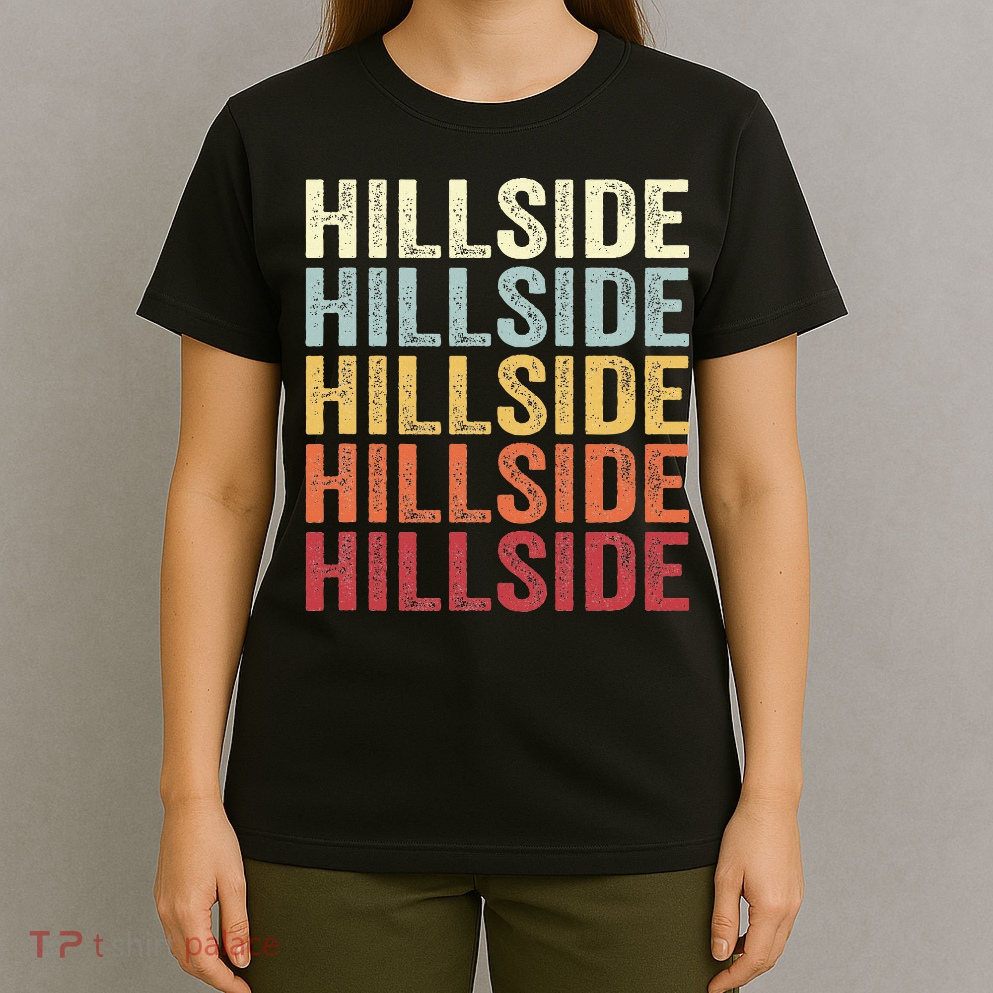 Hillside New Jersey Hillside Nj Retro Vintage T-Shirt