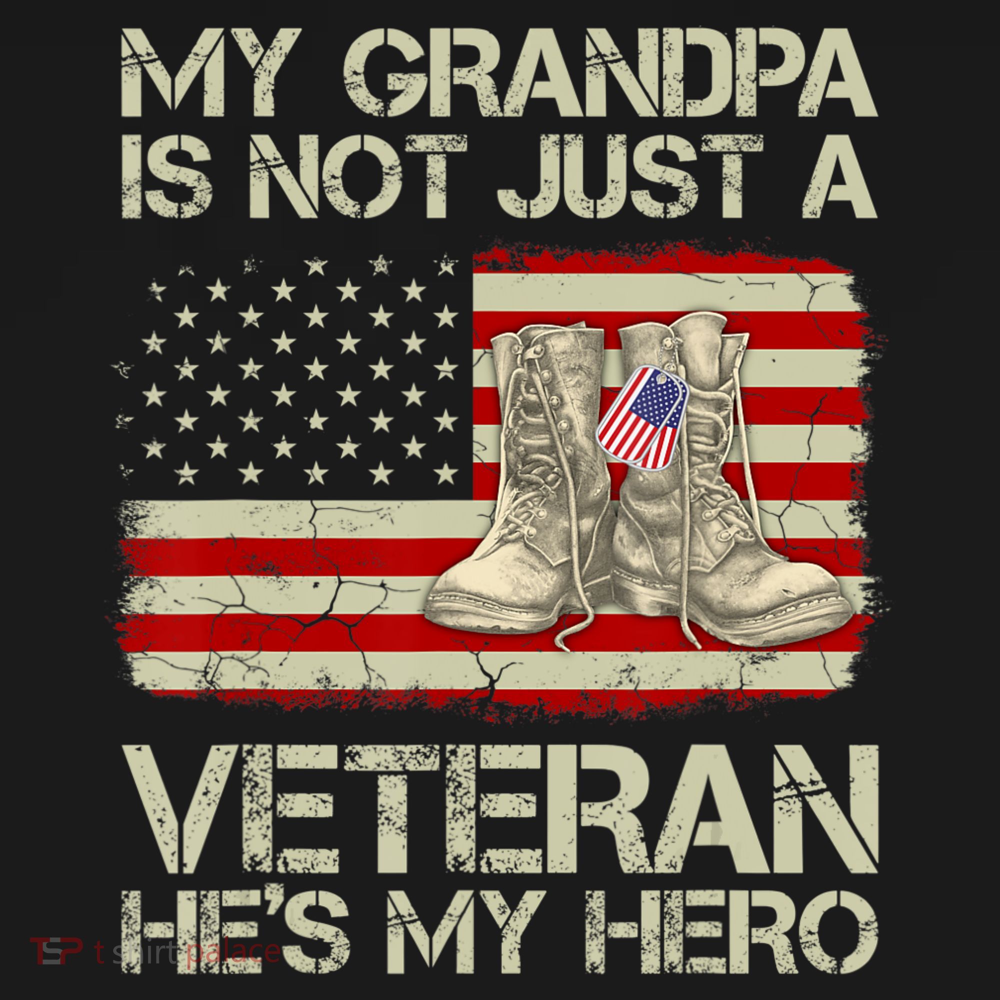 he's not just a veteran he is my grandpa Veteran Women's Hoodie