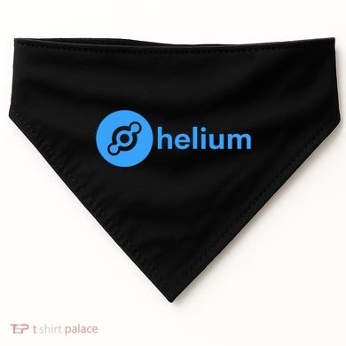 Helium Network Logo, Helium Crypto, HNT Token, Helium Logo USA-Made Doggie Bandana