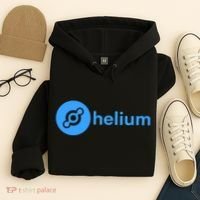 Helium Network Logo, Helium Crypto, HNT Token, Helium Logo Hoodie thumb 4