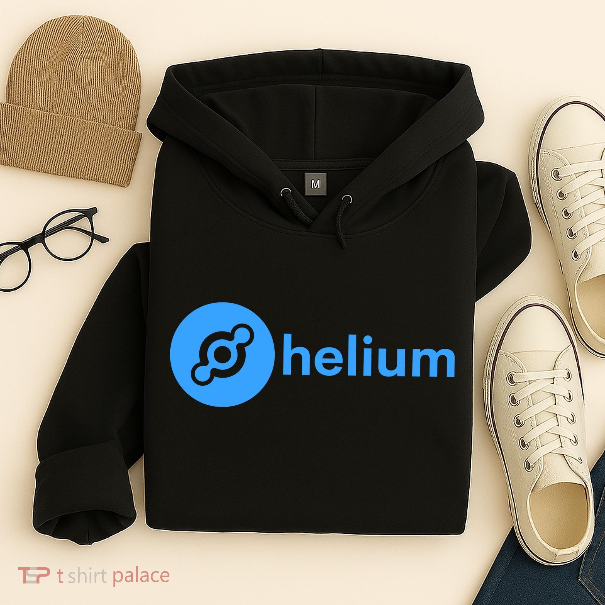 Helium Network Logo, Helium Crypto, HNT Token, Helium Logo Hoodie