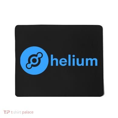 Helium Network Logo, Helium Crypto, HNT Token, Helium Logo Mousepad