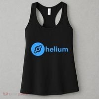 Helium Network Logo, Helium Crypto, HNT Token, Helium Logo Women's Tank Top thumb 3