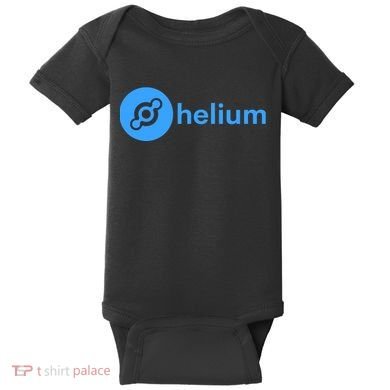 Helium Network Logo, Helium Crypto, HNT Token, Helium Logo Baby Bodysuit