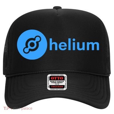 Helium Network Logo, Helium Crypto, HNT Token, Helium Logo Hat