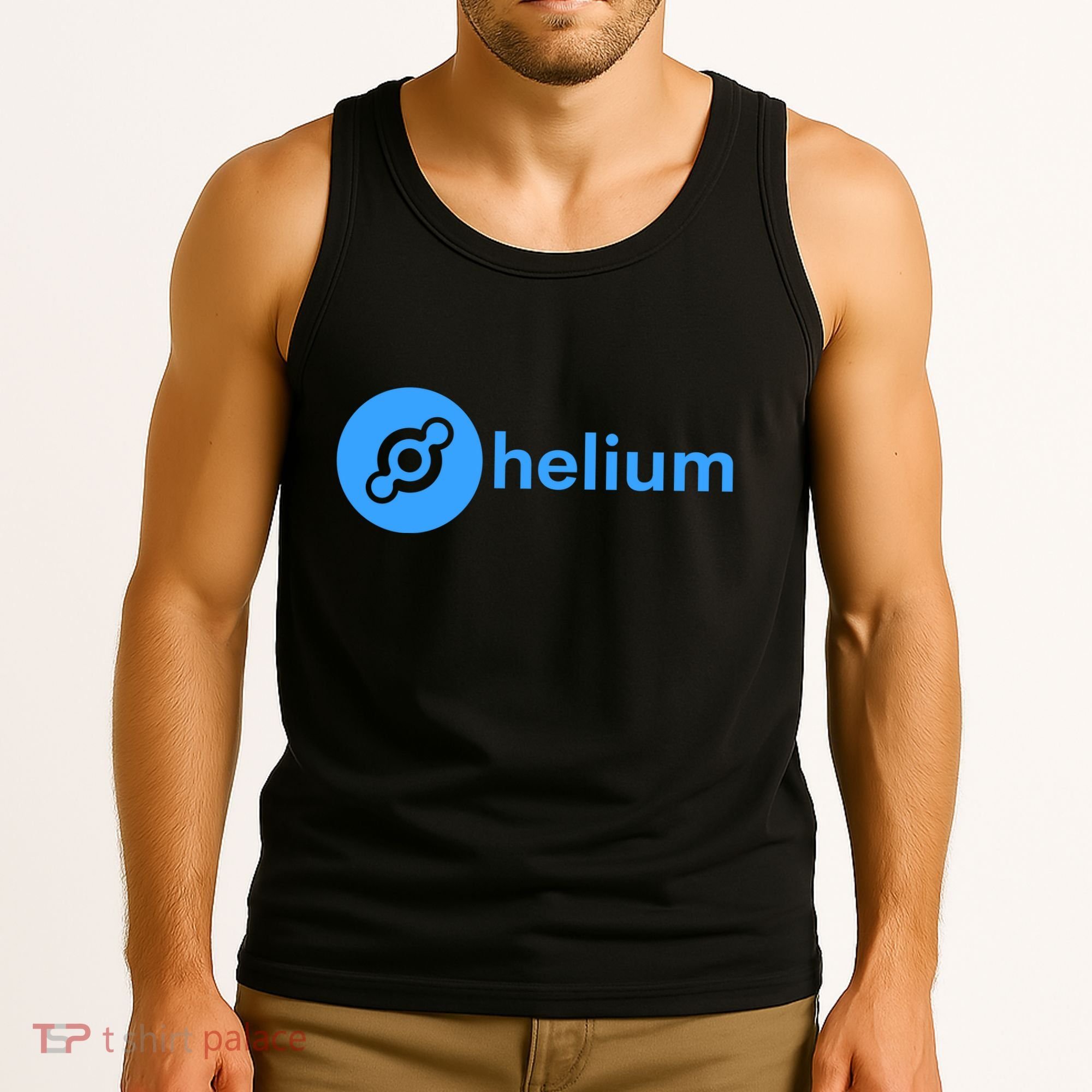 Helium Network Logo, Helium Crypto, HNT Token, Helium Logo Tank Top