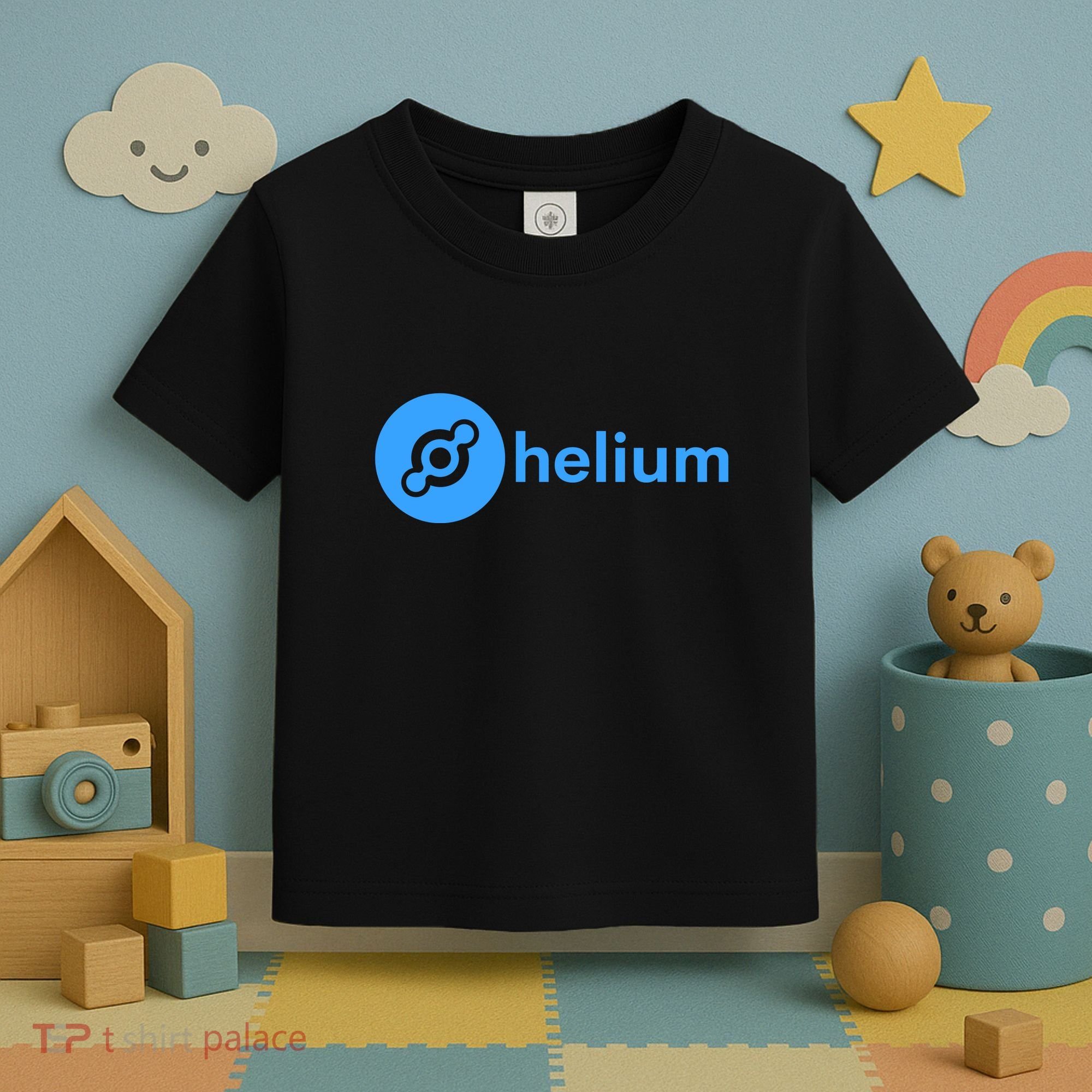 Helium Network Logo, Helium Crypto, HNT Token, Helium Logo Toddler T-Shirt