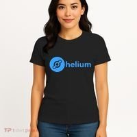 Helium Network Logo, Helium Crypto, HNT Token, Helium Logo Women's T-Shirt thumb 4