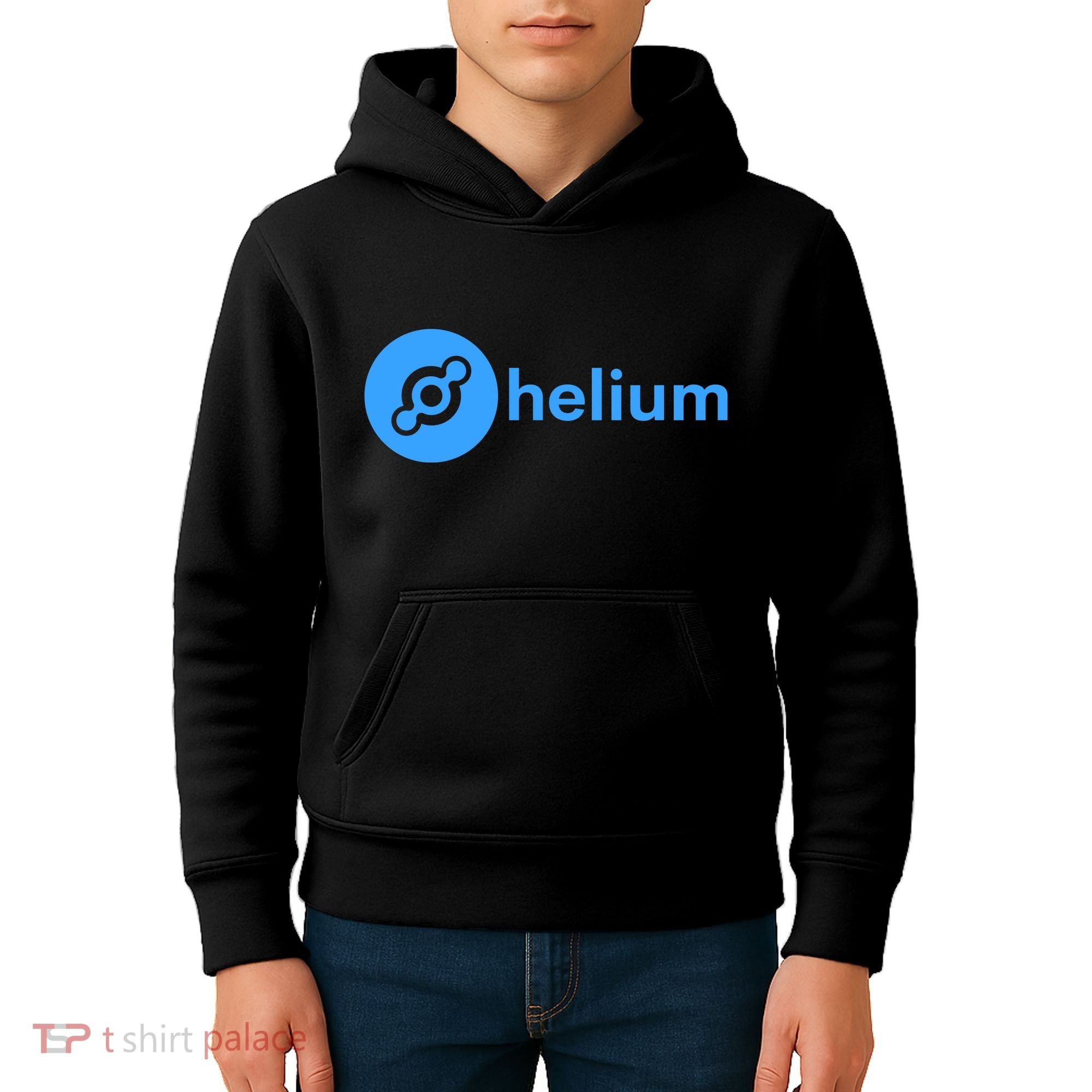 Helium Network Logo, Helium Crypto, HNT Token, Helium Logo Kids Hoodie