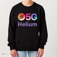 Helium Network Logo, Helium Crypto, HNT Token, Helium Logo 5G Women's Sweatshirt thumb 0