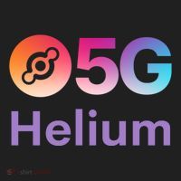 Helium Network Logo, Helium Crypto, HNT Token, Helium Logo 5G Women's Sweatshirt thumb 2