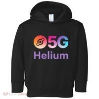 Helium Network Logo, Helium Crypto, HNT Token, Helium Logo 5G Toddler Hoodie thumb 0