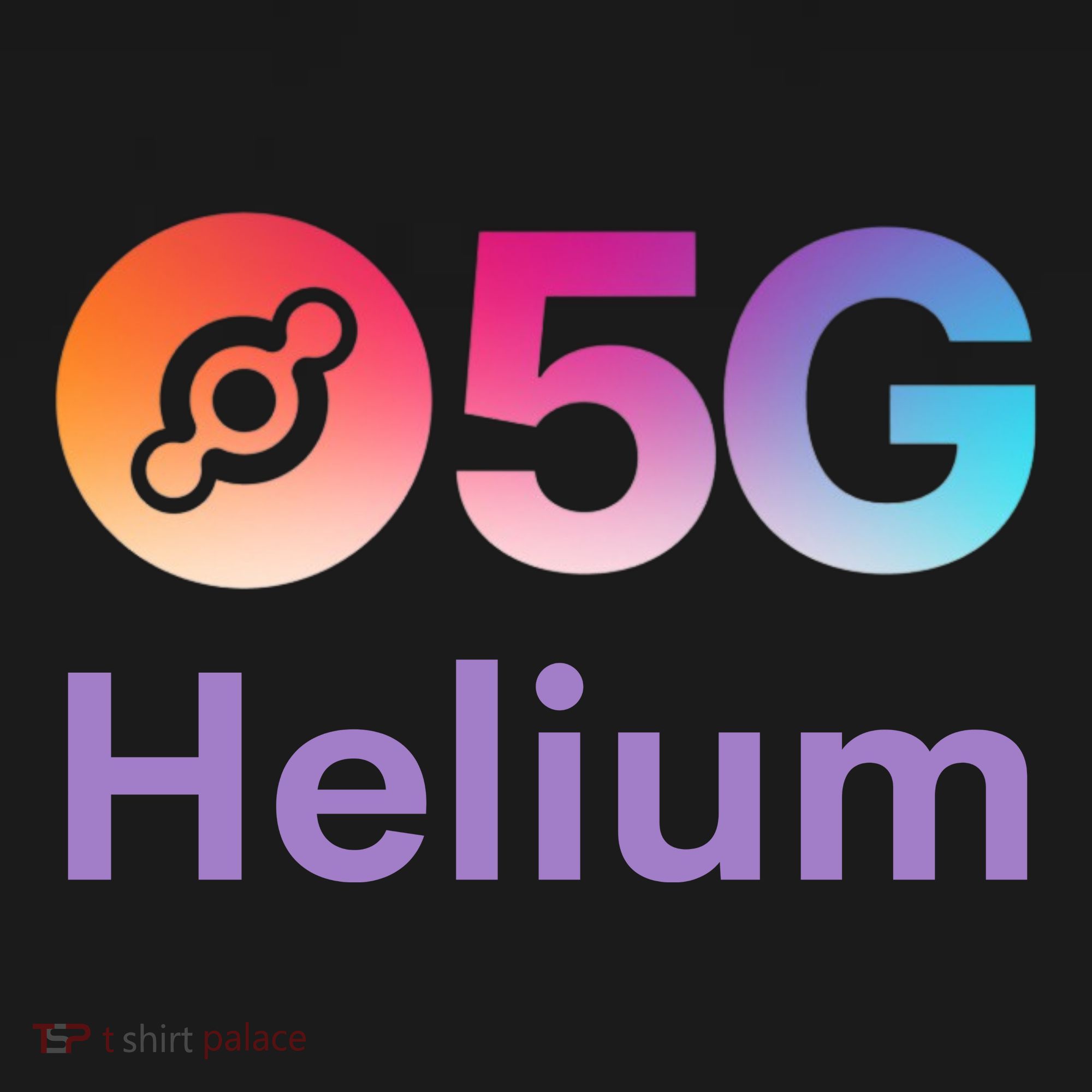 Helium Network Logo, Helium Crypto, HNT Token, Helium Logo 5G Toddler Hoodie