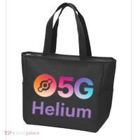 Helium Network Logo, Helium Crypto, HNT Token, Helium Logo 5G Tote Bag thumb 3