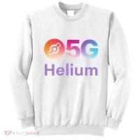 Helium Network Logo, Helium Crypto, HNT Token, Helium Logo 5G Sweatshirt thumb 0