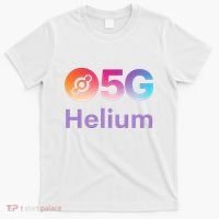 Helium Network Logo, Helium Crypto, HNT Token, Helium Logo 5G T-Shirt thumb 0