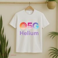 Helium Network Logo, Helium Crypto, HNT Token, Helium Logo 5G T-Shirt thumb 2