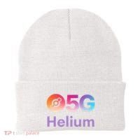 Helium Network Logo, Helium Crypto, HNT Token, Helium Logo 5G Beanie thumb 0
