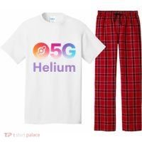 Helium Network Logo, Helium Crypto, HNT Token, Helium Logo 5G Pajama Set thumb 0