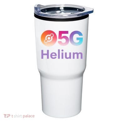 Helium Network Logo, Helium Crypto, HNT Token, Helium Logo 5G Tumbler