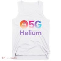 Helium Network Logo, Helium Crypto, HNT Token, Helium Logo 5G Tank Top thumb 0