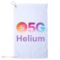 Helium Network Logo, Helium Crypto, HNT Token, Helium Logo 5G Golf Towel thumb 0