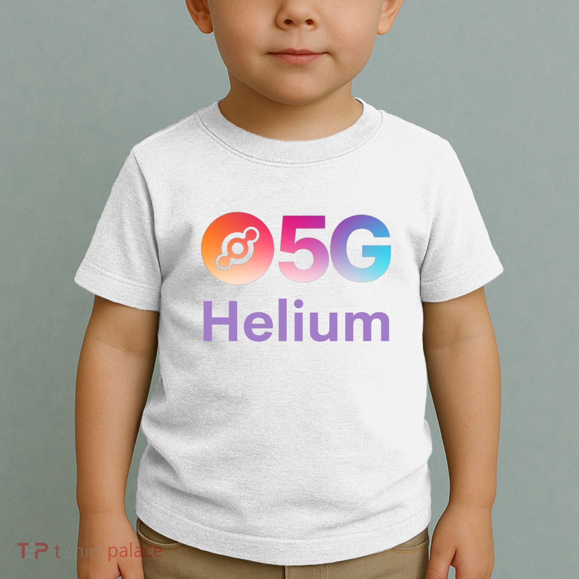Helium Network Logo, Helium Crypto, HNT Token, Helium Logo 5G Toddler T-Shirt