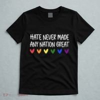 Hate Never Made Any Nation Great Equality T-Shirt thumb 5