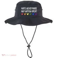 Hate Never Made Any Nation Great Equality Bucket Hat thumb 0
