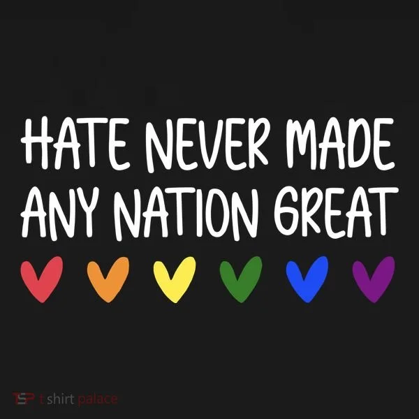 Hate Never Made Any Nation Great Equality Bucket Hat