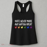 Hate Never Made Any Nation Great Equality Women's Tank Top thumb 3