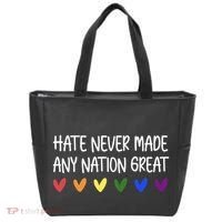 Hate Never Made Any Nation Great Equality Tote Bag thumb 0
